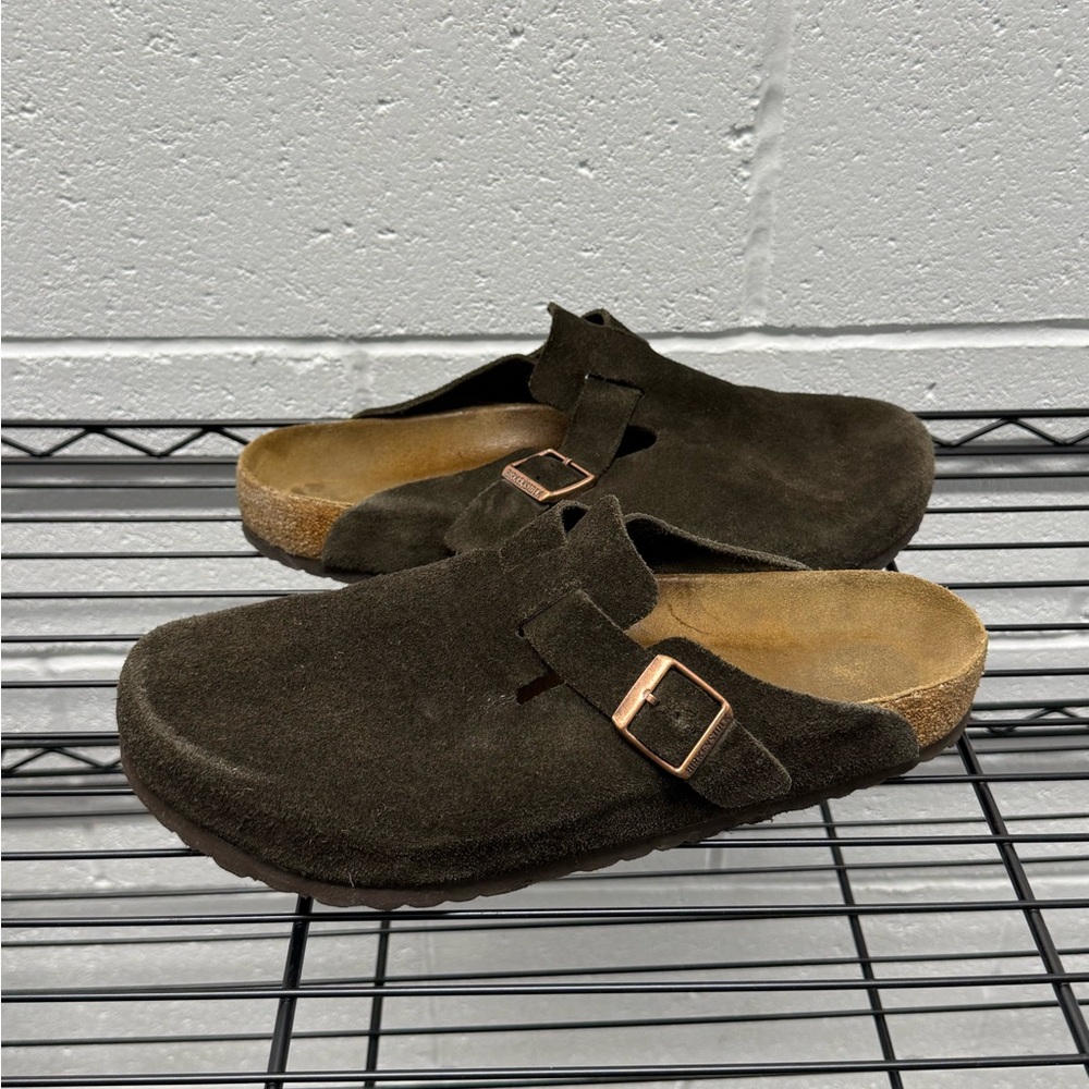 Birkenstock Suede Clogs